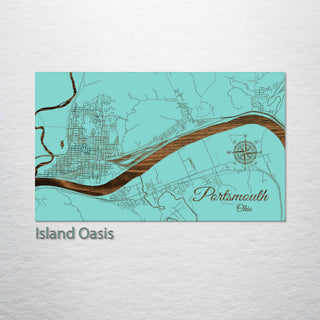 Portsmouth, Ohio Street Map