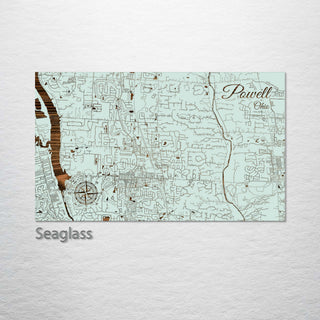 Powell, Ohio Street Map