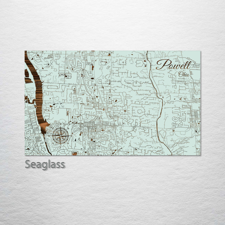 Powell, Ohio Street Map