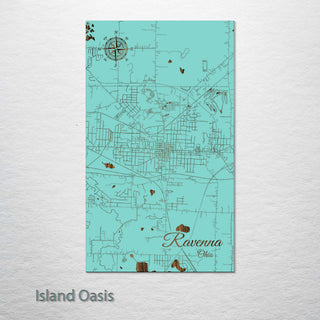 Ravenna, Ohio Street Map