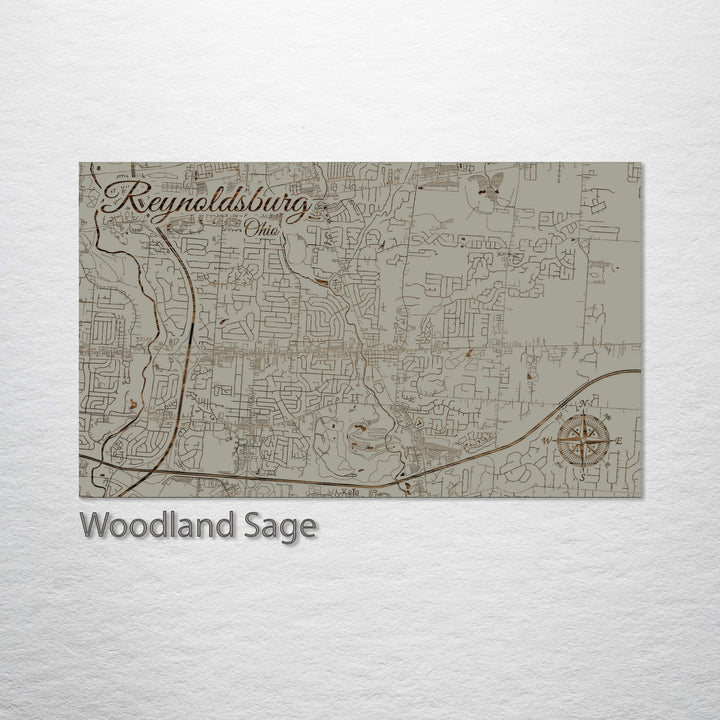 Reynoldsburg, Ohio Street Map