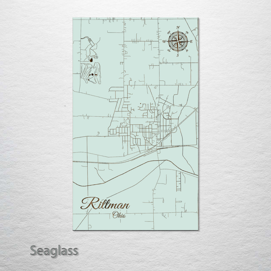 Rittman, Ohio Street Map