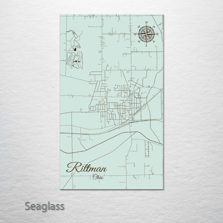 Rittman, Ohio Street Map