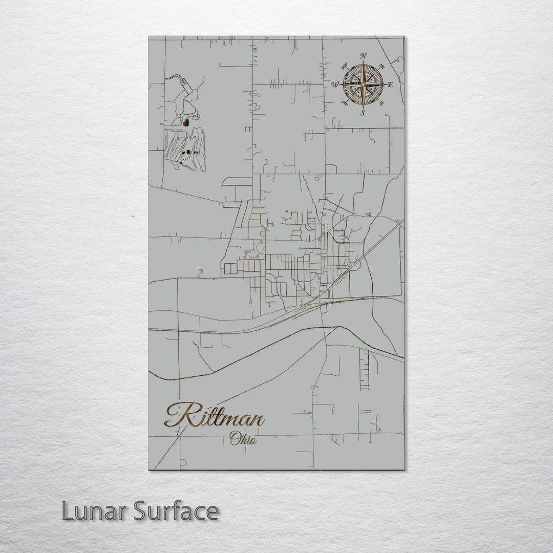 Rittman, Ohio Street Map