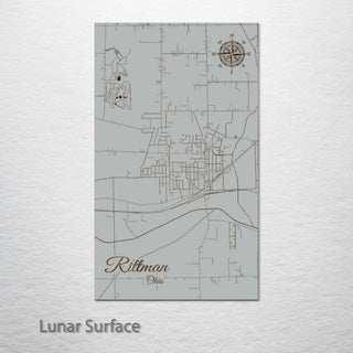 Rittman, Ohio Street Map