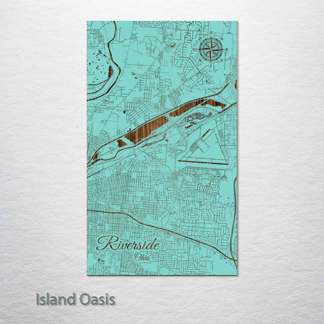 Riverside, Ohio Street Map