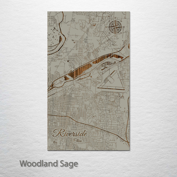 Riverside, Ohio Street Map