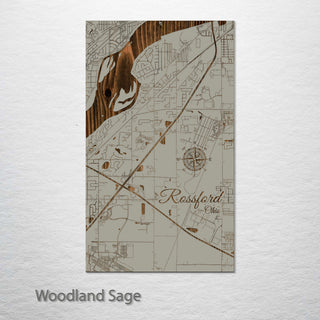 Rossford, Ohio Street Map