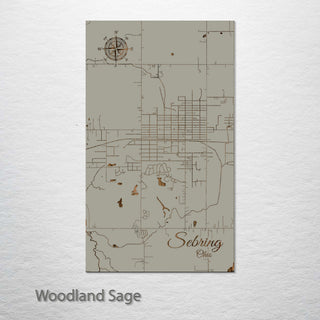 Sebring, Ohio Street Map