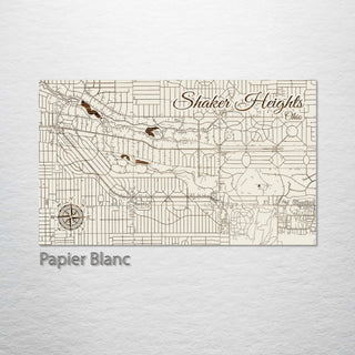Shaker Heights, Ohio Street Map