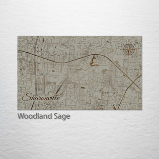 Sharonville, Ohio Street Map