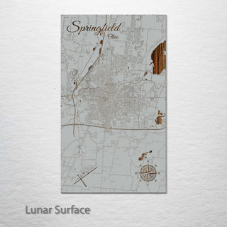 Springfield, Ohio Street Map