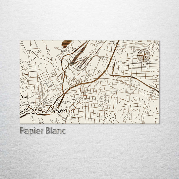 St. Bernard, Ohio Street Map