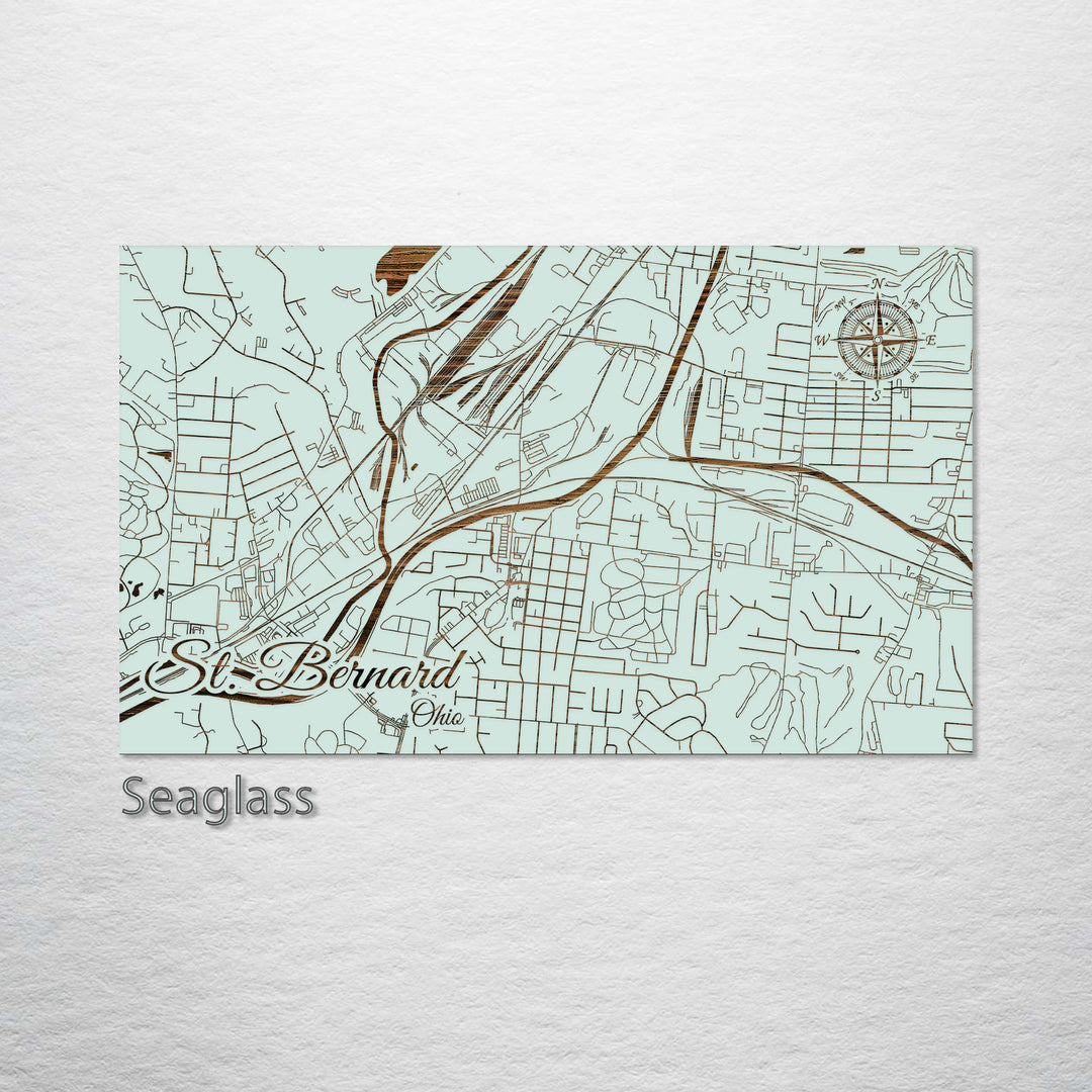 St. Bernard, Ohio Street Map