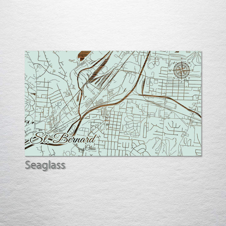 St. Bernard, Ohio Street Map