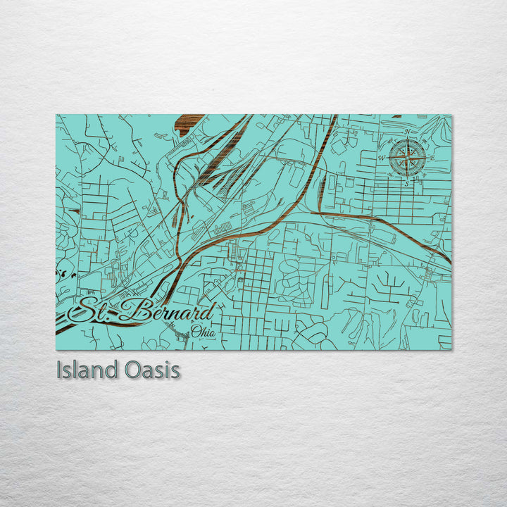 St. Bernard, Ohio Street Map