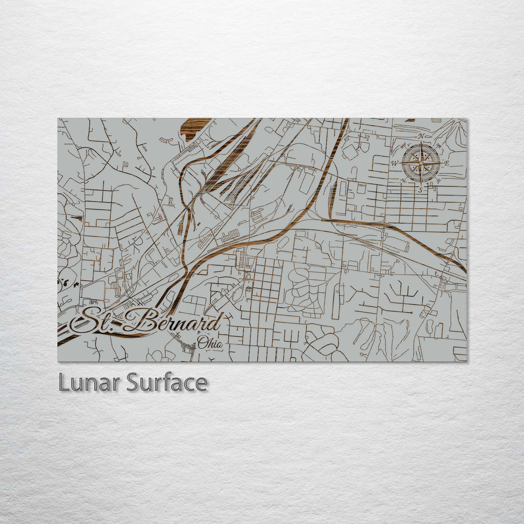 St. Bernard, Ohio Street Map