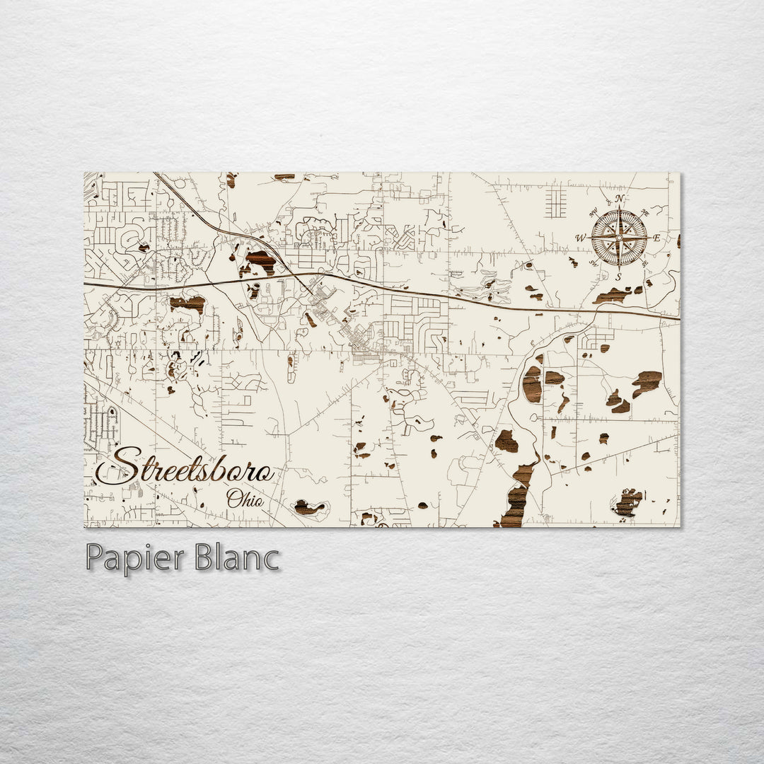 Streetsboro, Ohio Street Map