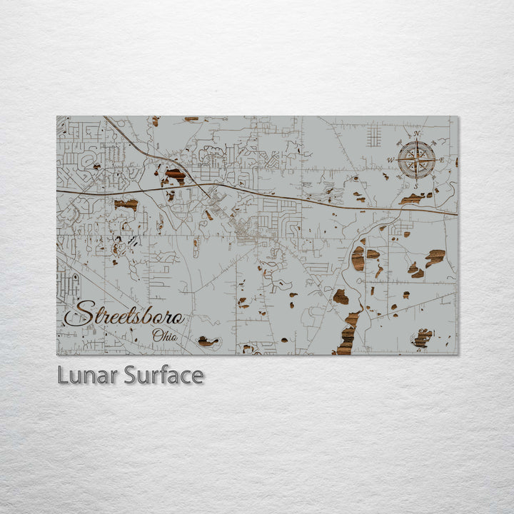 Streetsboro, Ohio Street Map