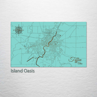 Tiffin, Ohio Street Map