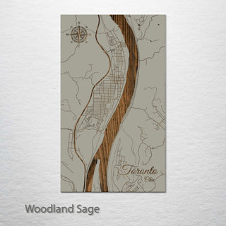 Toronto, Ohio Street Map
