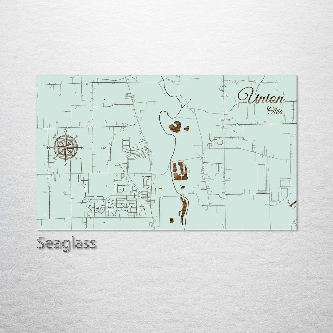 Union, Ohio Street Map