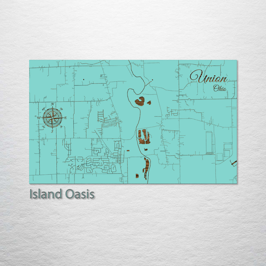 Union, Ohio Street Map