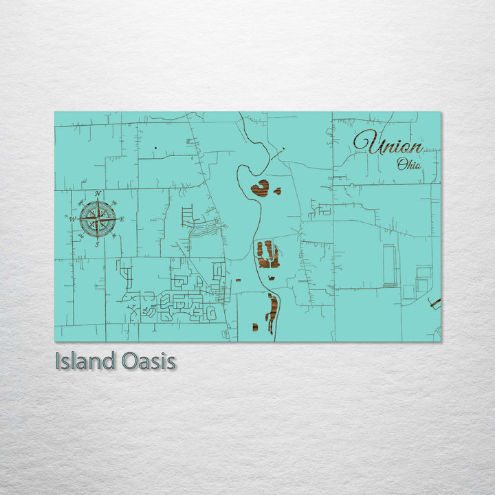 Union, Ohio Street Map