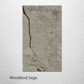 Upper Arlington, Ohio Street Map