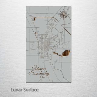 Upper Sandusky, Ohio Street Map