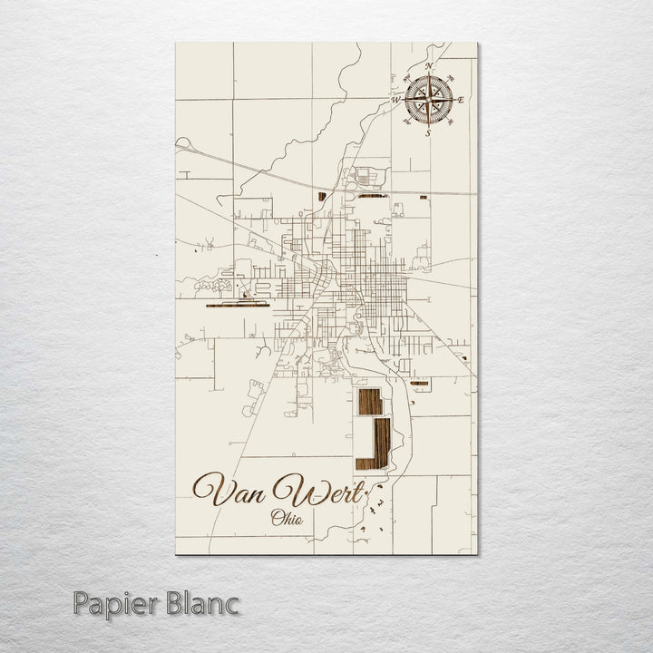 Van Wert, Ohio Street Map