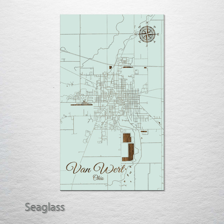 Van Wert, Ohio Street Map