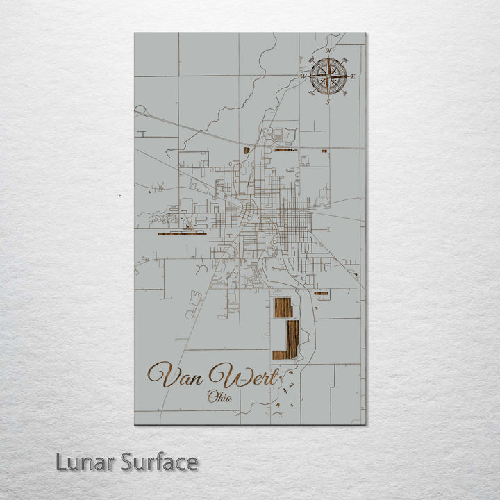 Van Wert, Ohio Street Map