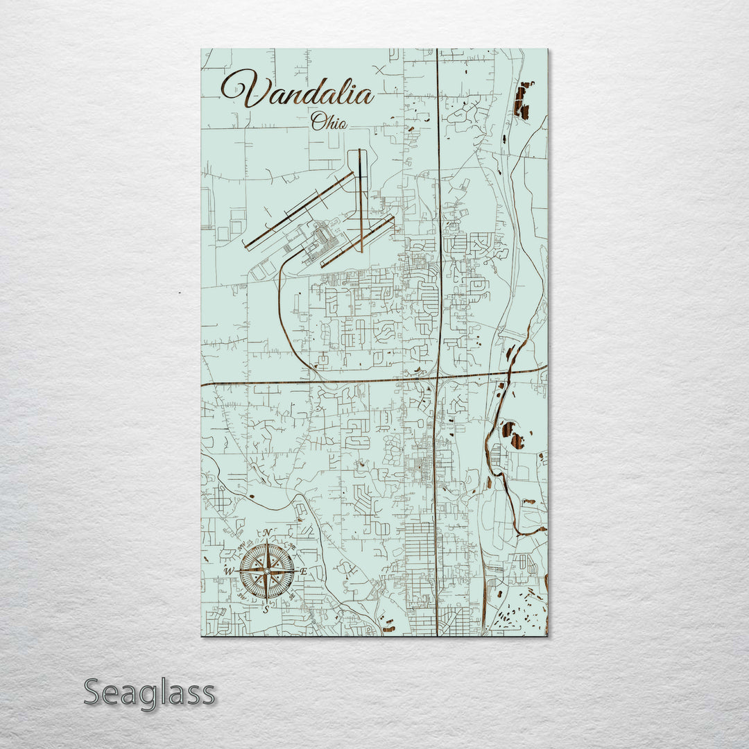 Vandalia, Ohio Street Map