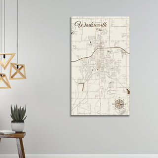 Wadsworth, Ohio Street Map