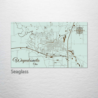 Wapakoneta, Ohio Street Map