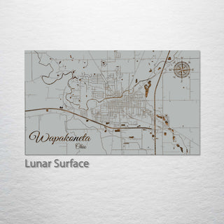 Wapakoneta, Ohio Street Map