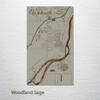 Waterville, Ohio Street Map
