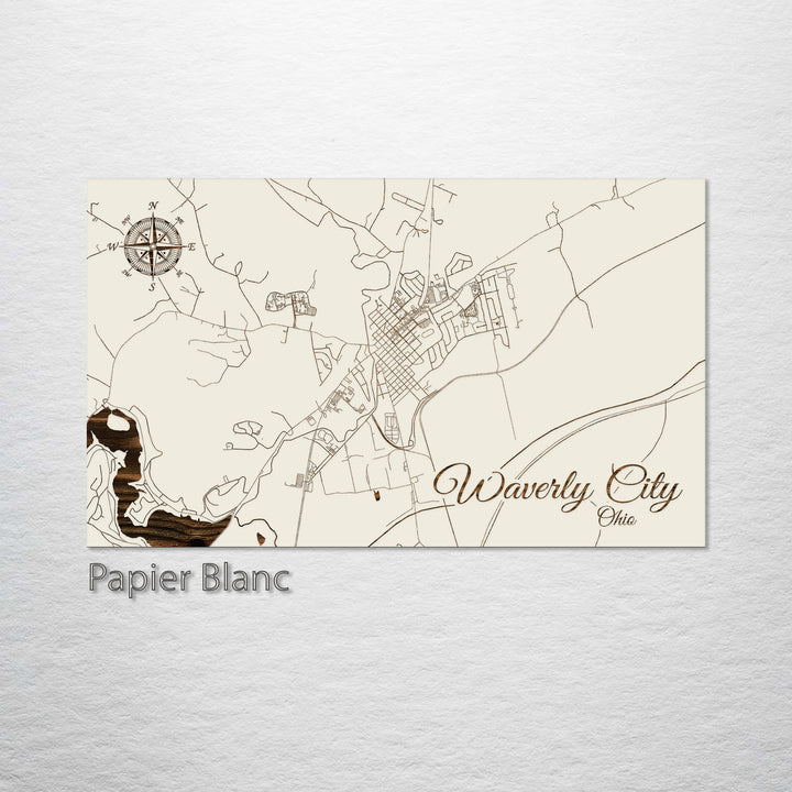 Waverly City, Ohio Street Map