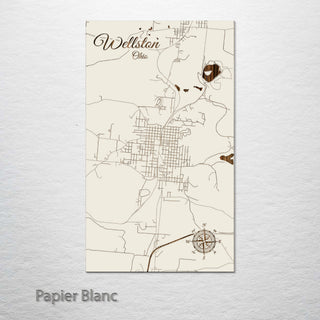 Wellston, Ohio Street Map