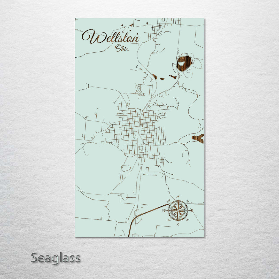 Wellston, Ohio Street Map