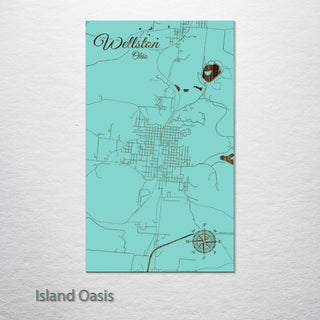 Wellston, Ohio Street Map