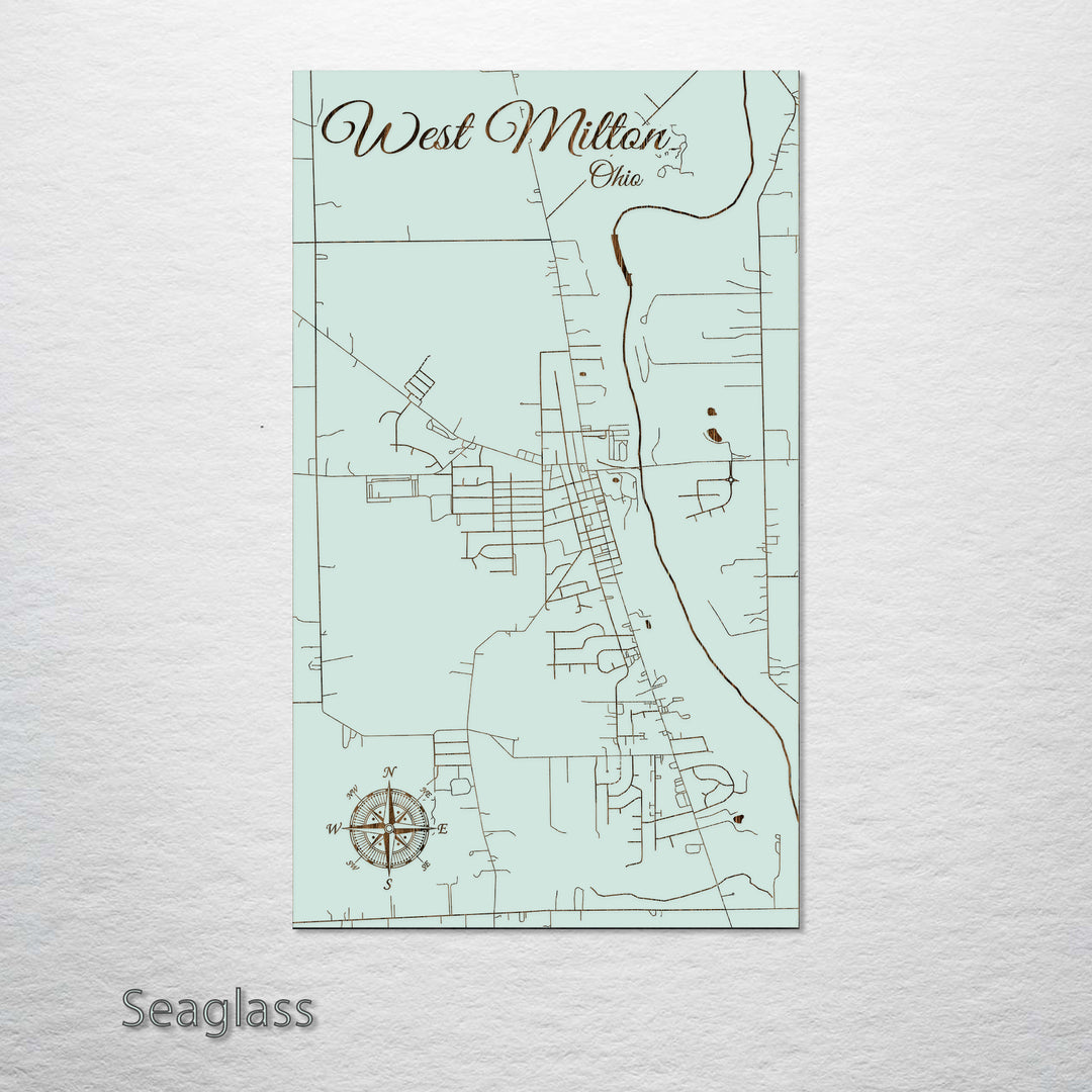 West Milton, Ohio Street Map