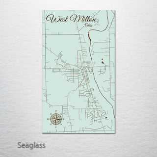 West Milton, Ohio Street Map