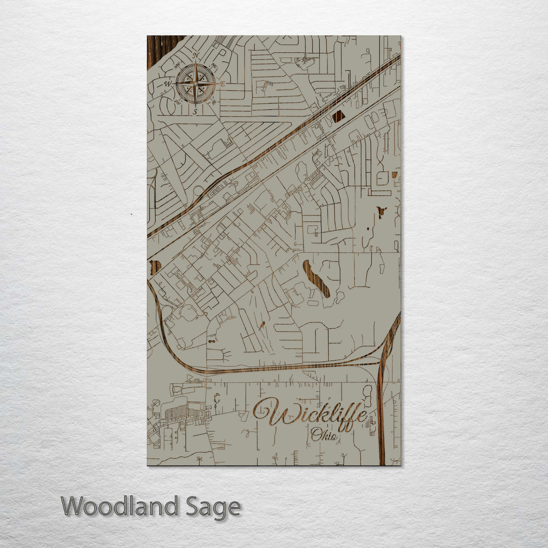 Wickliffe, Ohio Street Map