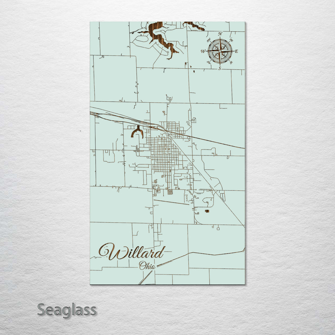 Willard, Ohio Street Map
