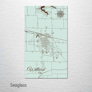 Willard, Ohio Street Map