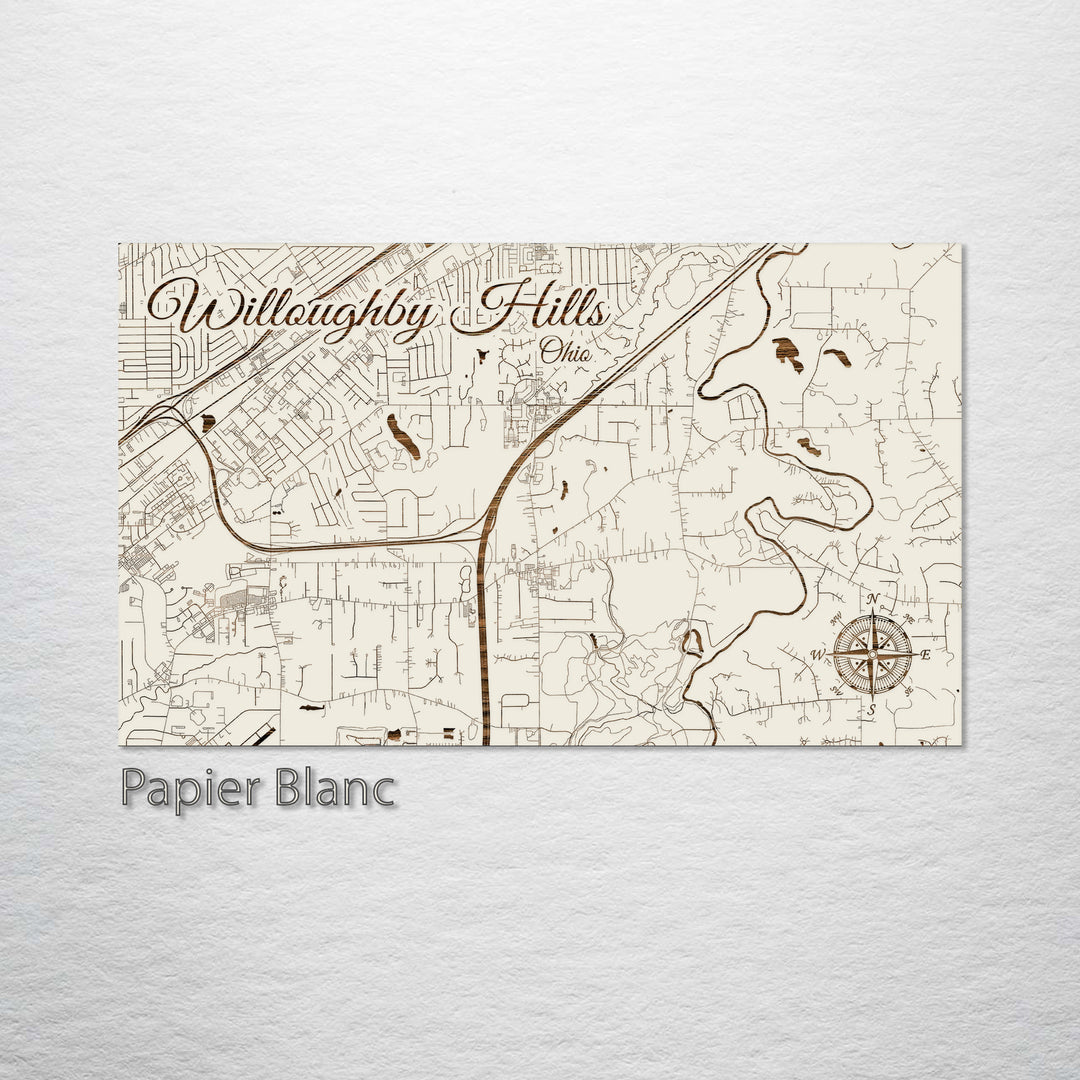 Willoughby Hills, Ohio Street Map