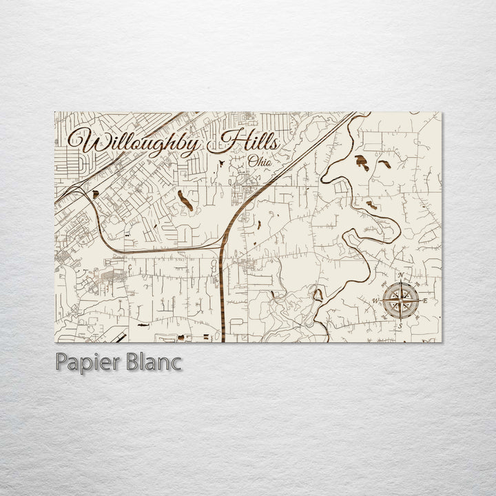 Willoughby Hills, Ohio Street Map