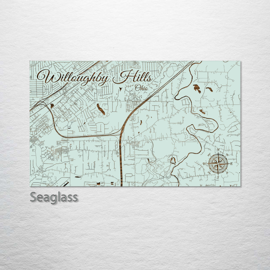 Willoughby Hills, Ohio Street Map